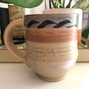 Vintage EARTHART by Artables Canada Handmade Coffee Mug | Signed Debra Durrer